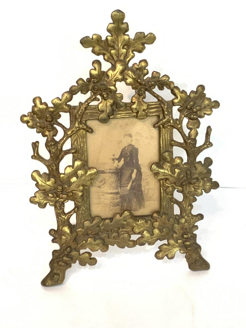 Victorian Acorn And Leaf Easel Back Picture Frame (1 of 4)