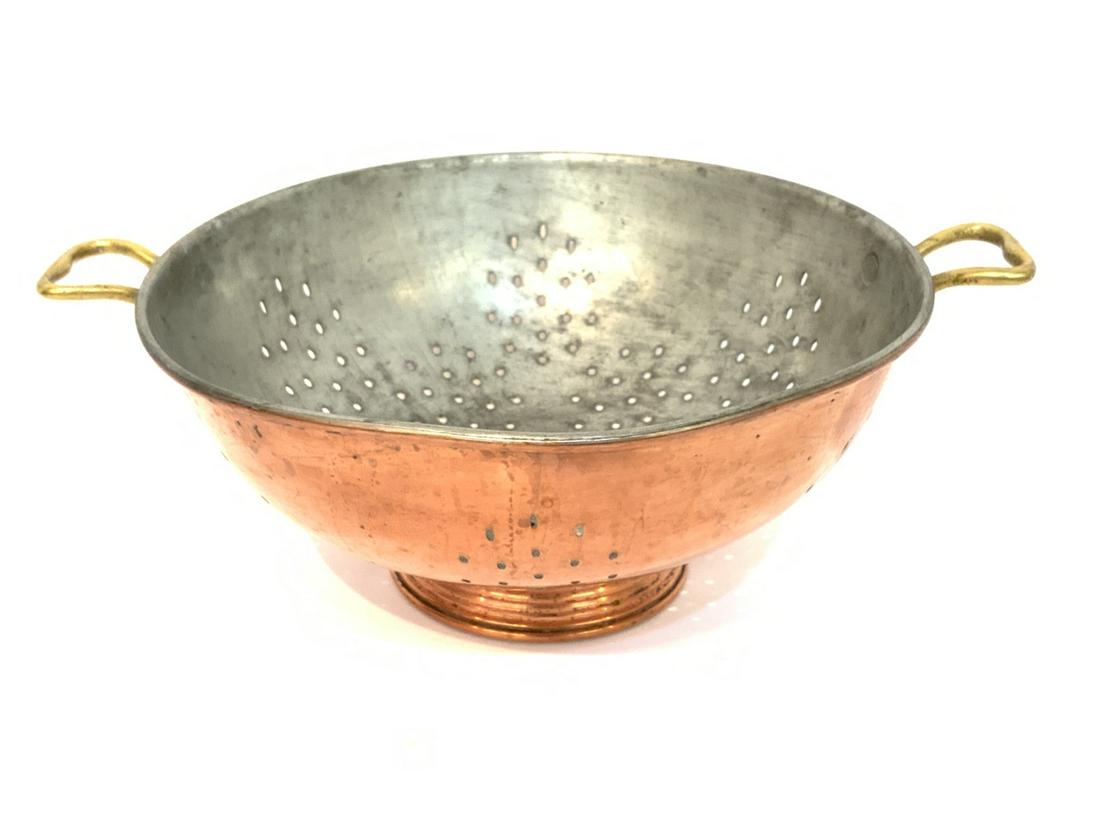 Waldow, Brooklyn NY Copper Colander (1 of 4)