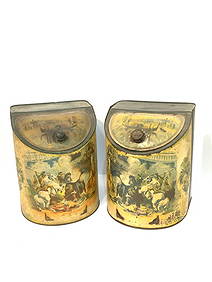 19th c. American Counter Top Spice or Tea Canisters (1 of 4)