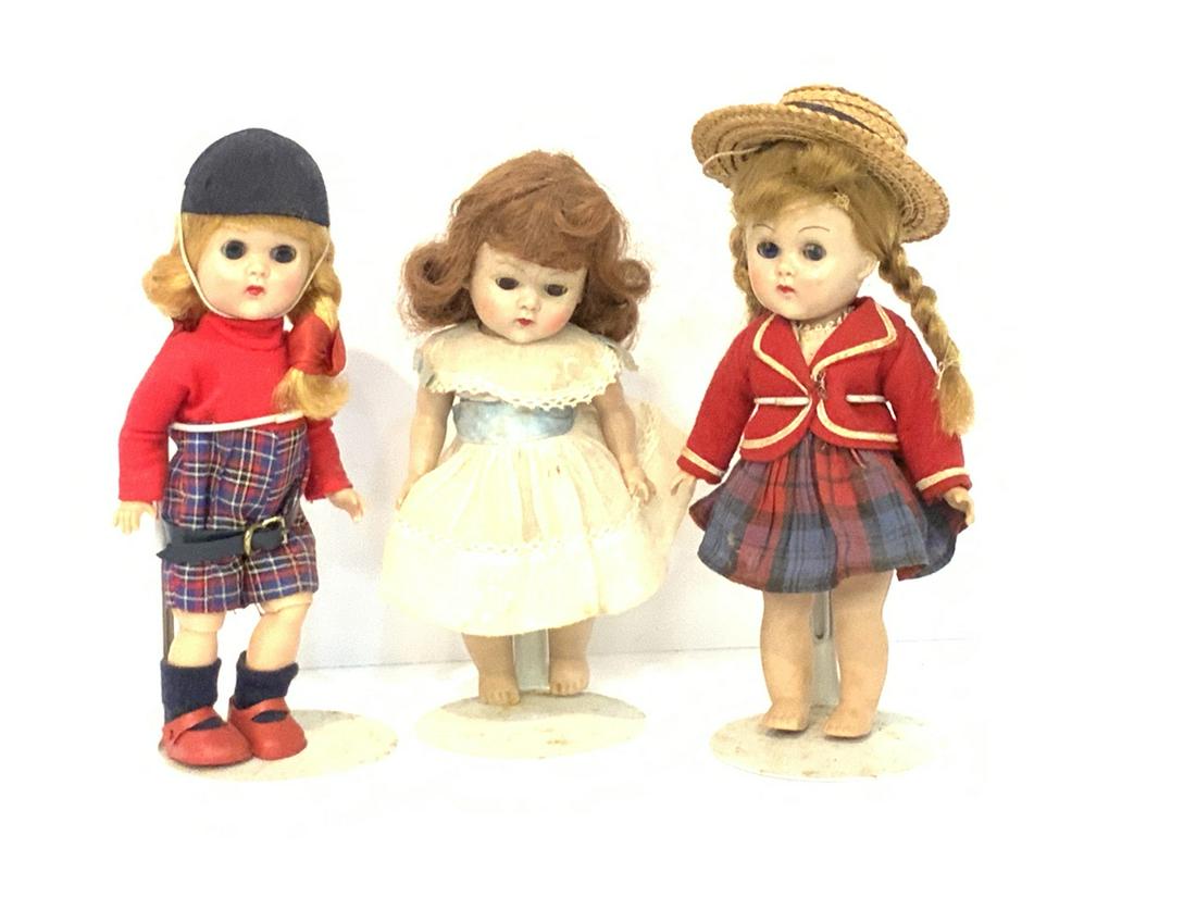 Three (3) Vintage Vogue Ginny Dolls (1 of 5)