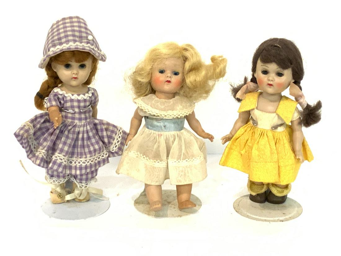 Three (3) Vintage Vogue Ginny Dolls (1 of 4)
