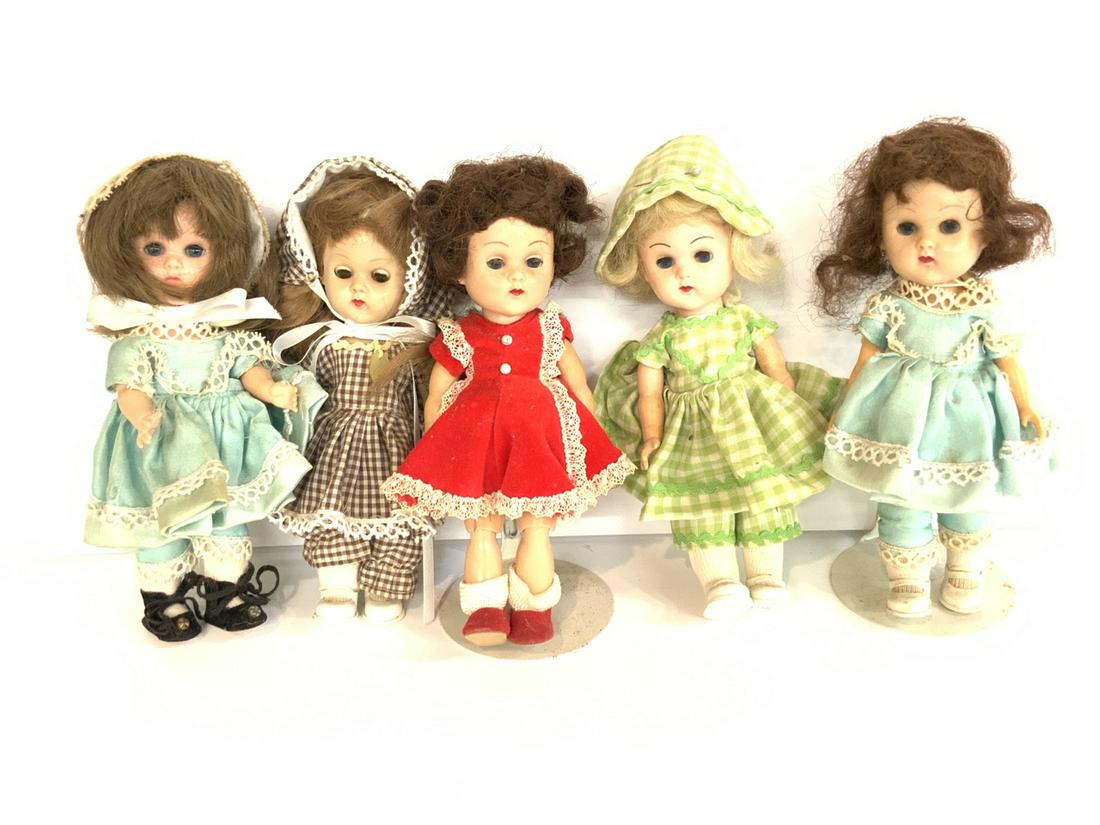 Five (5) Vintage Vogue Ginny Dolls (1 of 3)