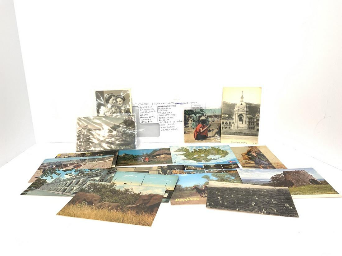 Large Lot International Vintage Postcards (1 of 3)
