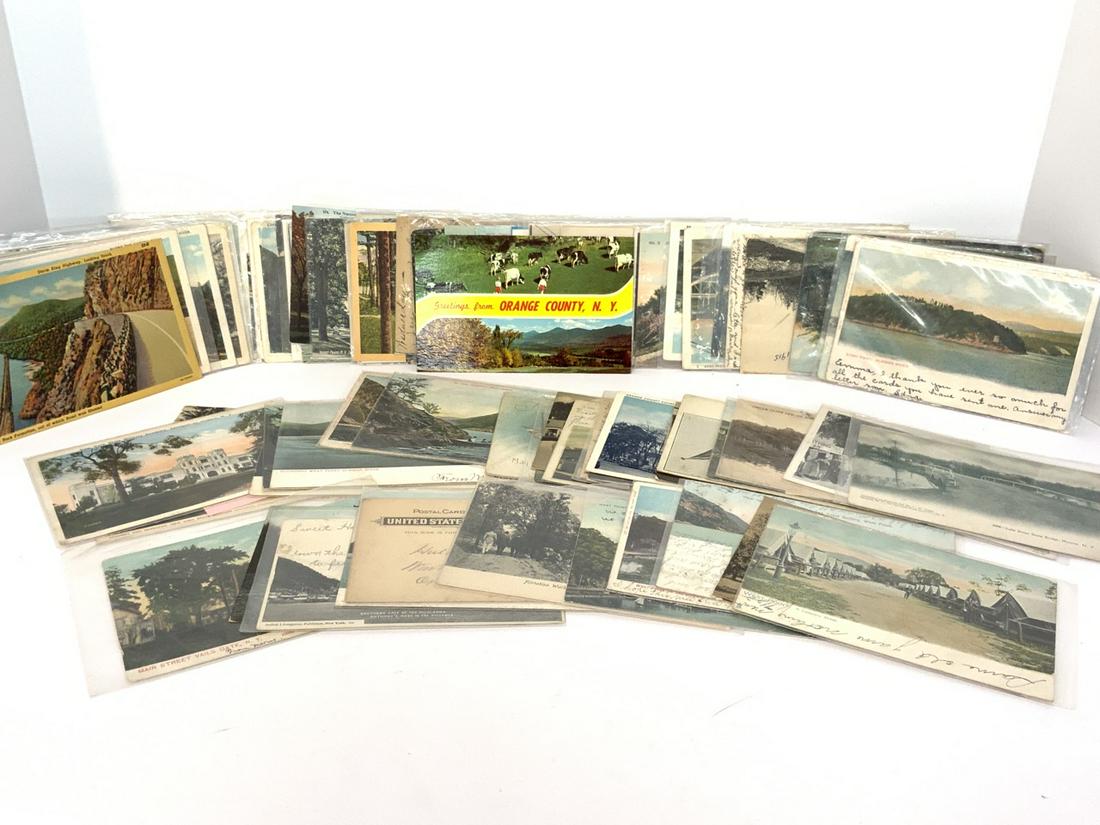 Local Hudson Valley Postcards Lot, Orange Cty. (1 of 2)