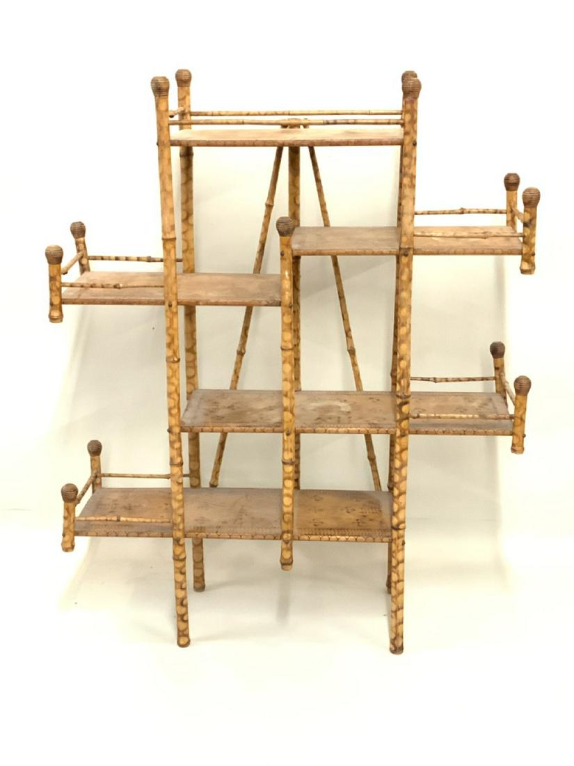 Victorian Rattan Shelf (1 of 3)