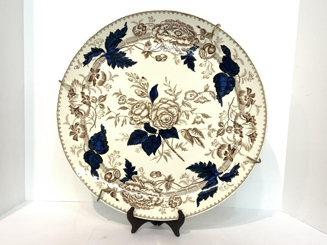 16" Wedgwood Transferware Charger (1 of 3)