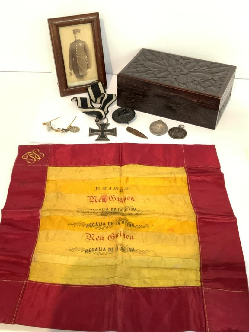 WWI Imperial German Soldier's Medals And Effects (1 of 7)