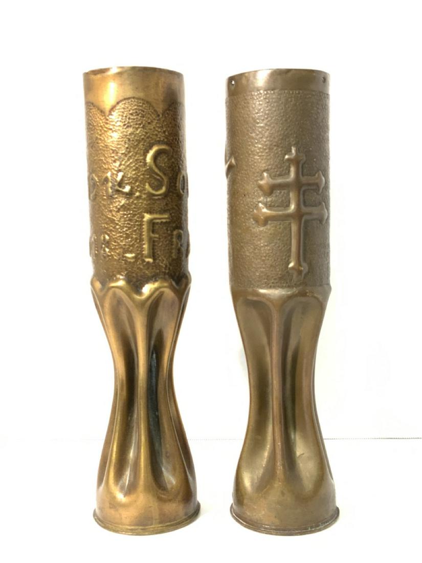 Two (2) Piece WWI Trench Art (1 of 5)