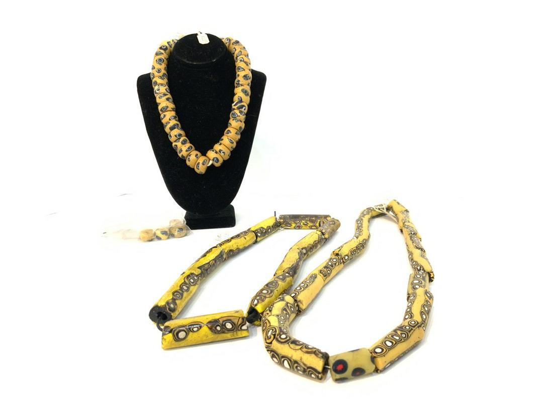 Three (3) Strands African Trade Beads (1 of 5)