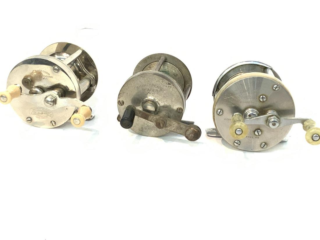 Lot of Five (5) Vintage Fishing Reels (1 of 3)