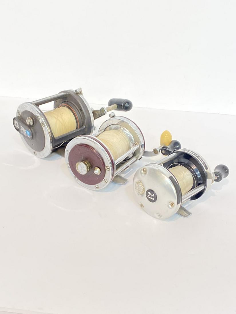 Lot of  Three (3) Vintage Fishing Reels (1 of 7)