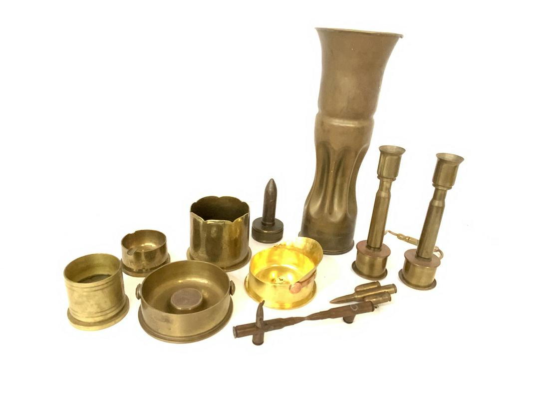 Collection of Military Trench Art (1 of 5)