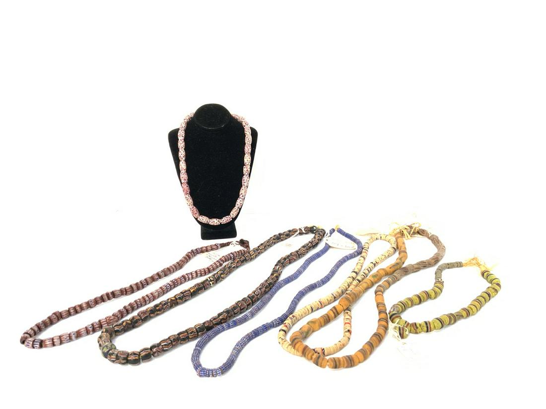 Seven (7) Strands African Trade Beads (1 of 6)