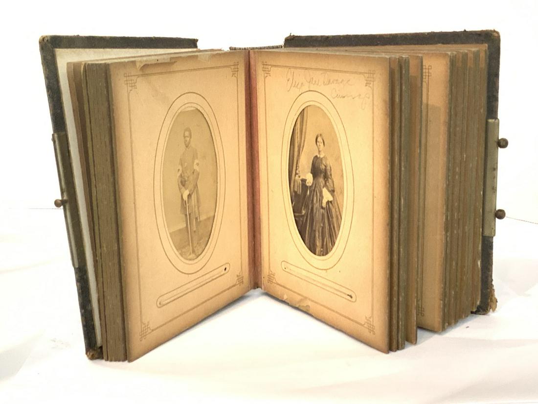 Civil War African American Union Officer CDV & Album (1 of 14)