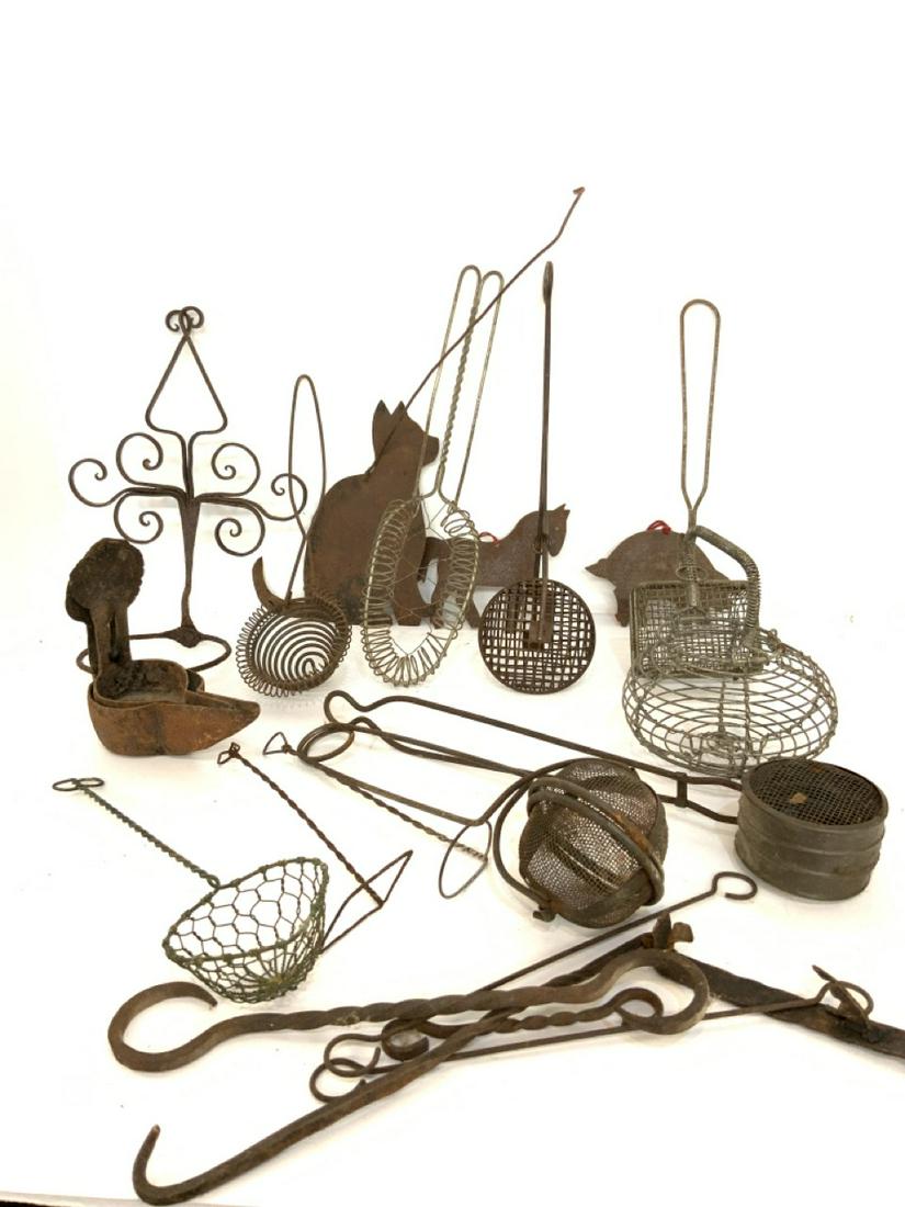 Antique Kitchen, Metalware, Americana Lot (1 of 6)