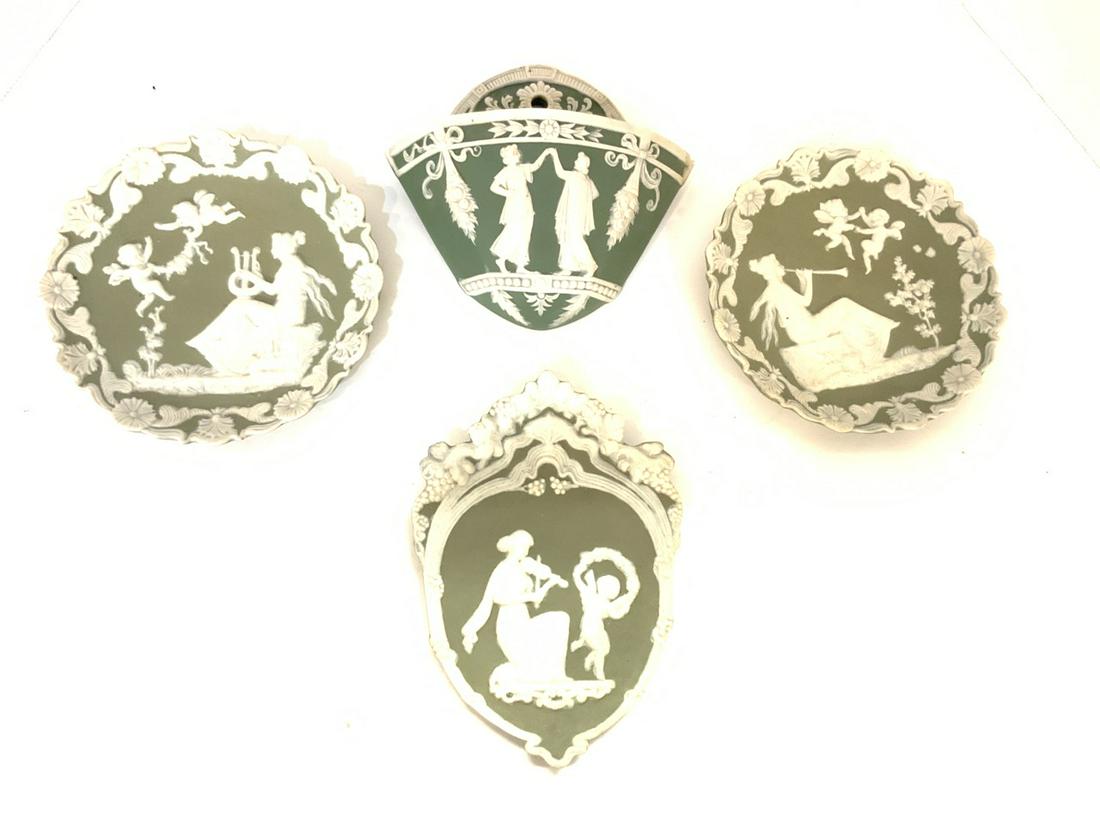 Green Jasperware Group (1 of 4)