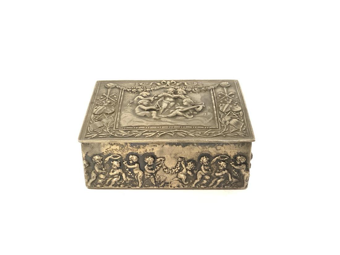 Sterling Silver Putti Box (1 of 5)