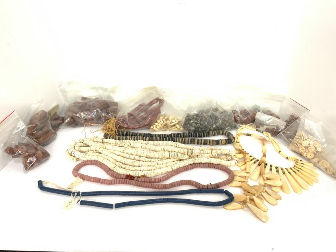 African Trade Beads & Necklaces Lot (1 of 6)
