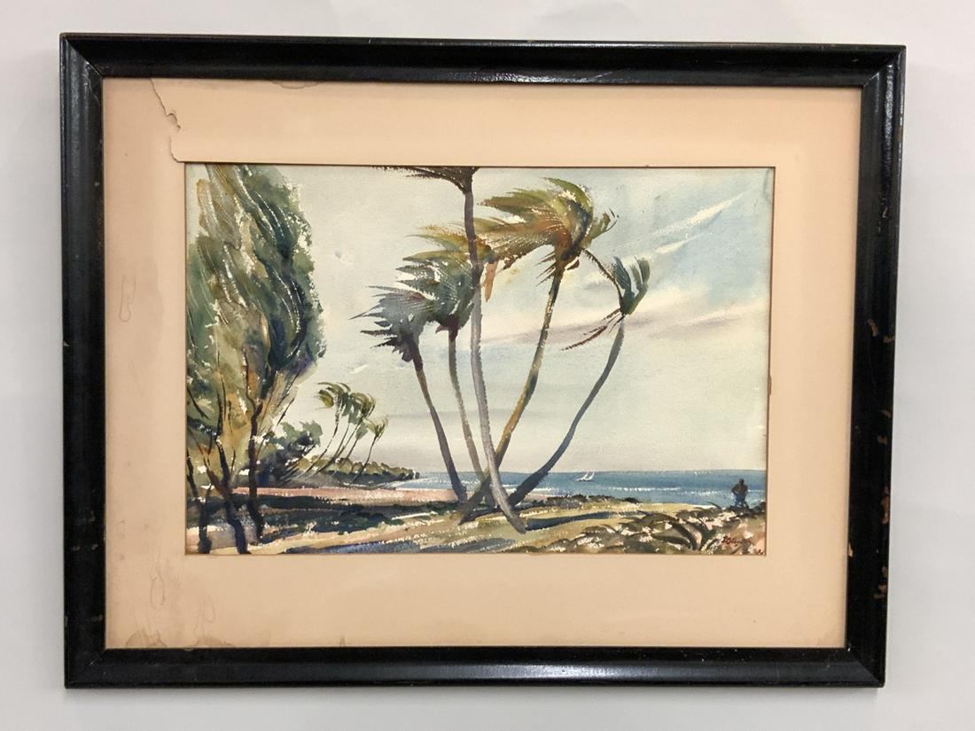 Watercolor by Thomas Blagden (1 of 5)