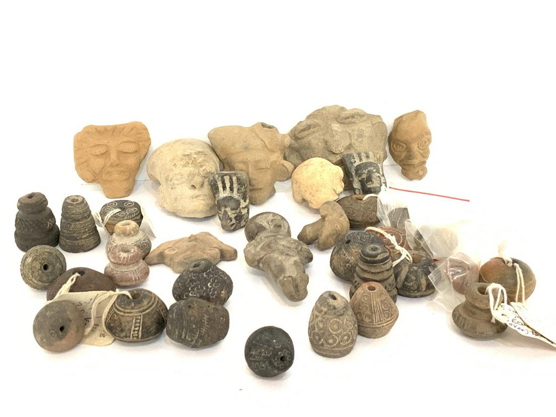 Tribal Terracotta Figures And Objects Group (1 of 5)