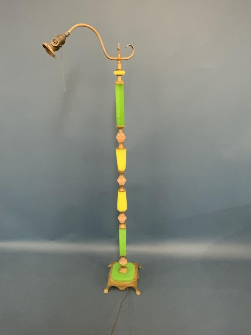 Antique jadeite sales floor lamp