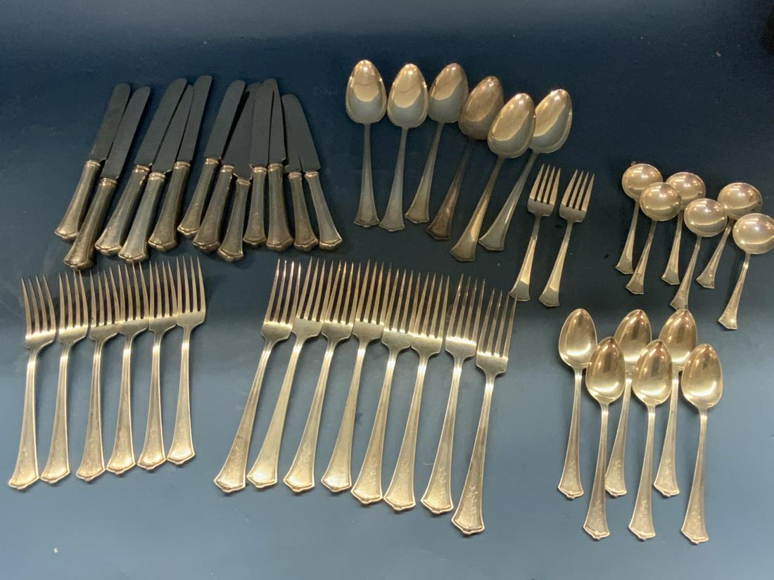 Forty-Six (46) Piece Sterling Silver Flatware Service (1 of 5)