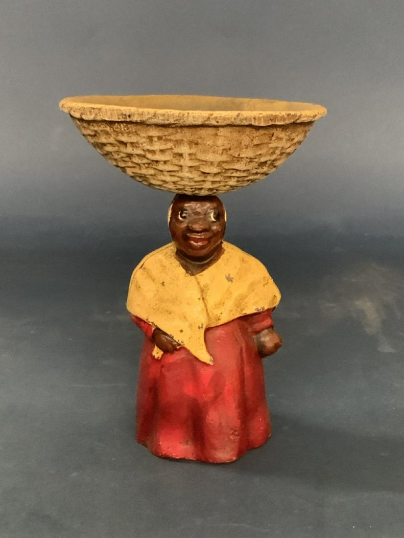 Bradley & Hubbard Aunt Jemima Cast Iron Soap Dish (1 of 5)