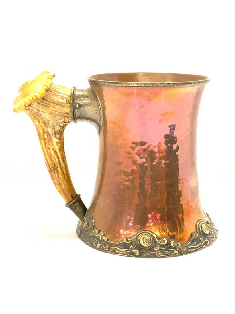 Marcus New York Copper And Sterling Silver Gent's Mug (1 of 4)