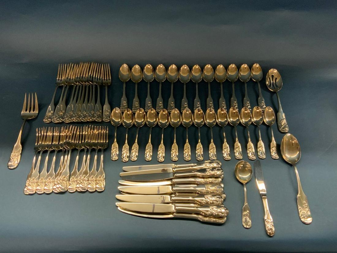 Ralph Lauren Equestrian "Polo" Flatware Service (1 of 8)