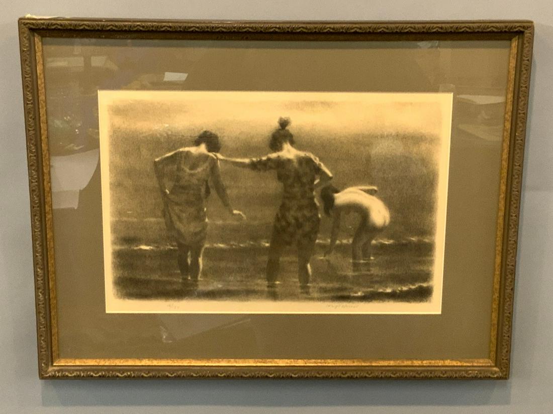 Joseph Hirsch (1910-1981) September Moon Signed Nudes (1 of 5)