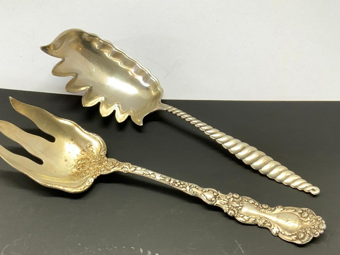 Gorham & Whiting Victorian Era Sterling Silver Serving (1 of 4)