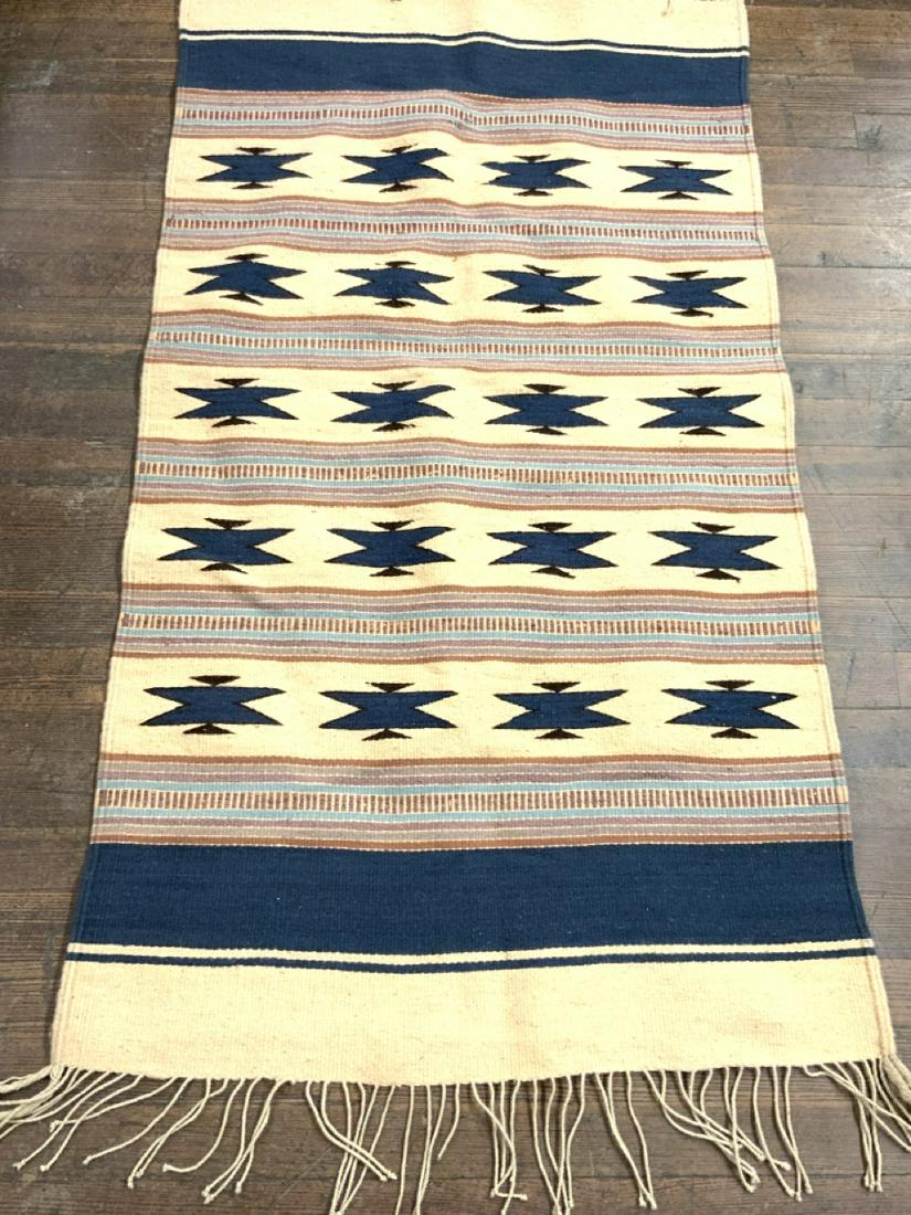 Mid 20th c. Hand Made American Indian Navajo Rug (1 of 6)
