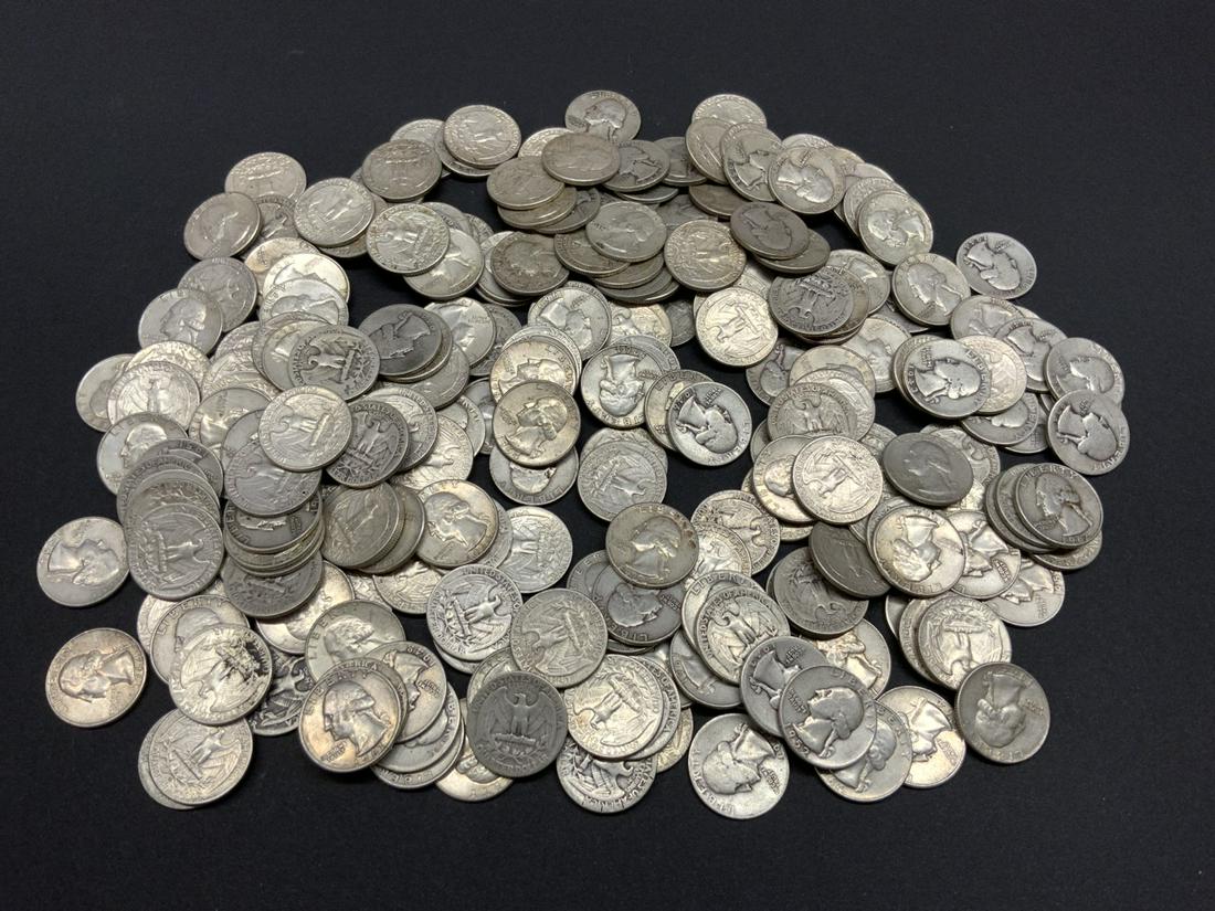 U.S. Silver Quarters Lot Pre-1964 (1 of 4)