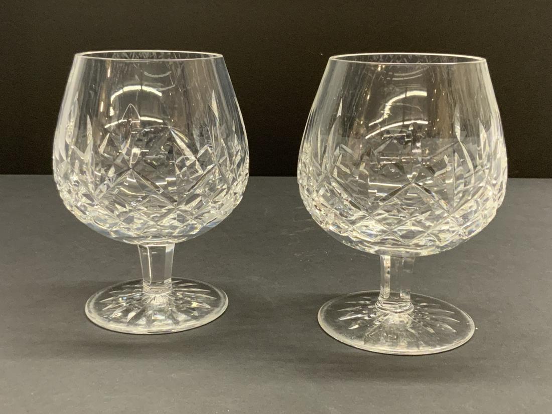 Two (2)  Waterford Brandy Snifter Glasses (1 of 3)