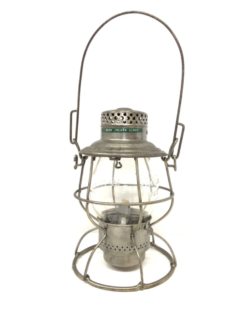 1900's Rock Island Lines Railroad Lantern (1 of 6)