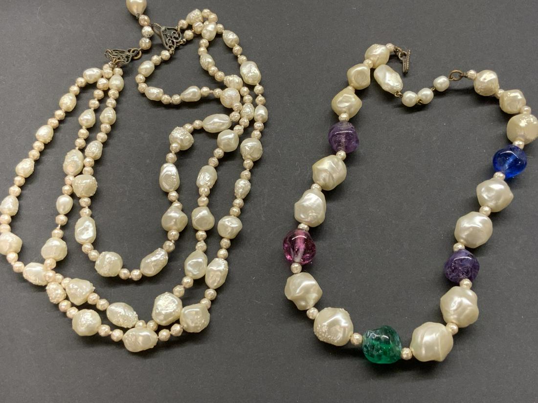 Estate Vintage  French Costume Jewelry Attrib. Rousellet (1 of 5)