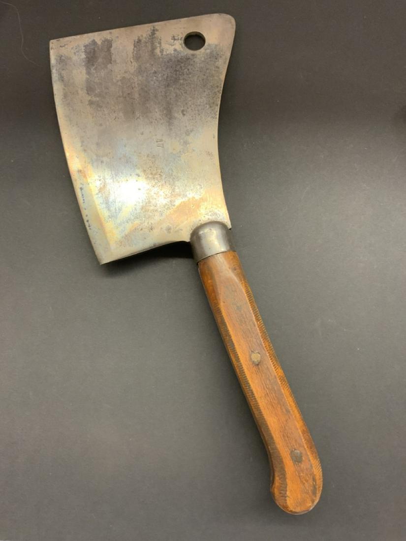 Vintage Butcher's Cleaver (1 of 3)