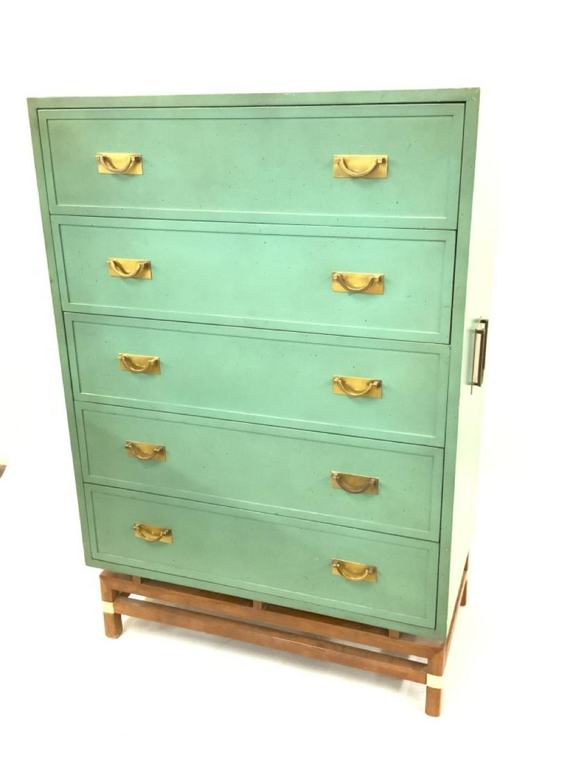 Mid Century Modern Asian Style Chest Of Drawers (1 of 5)