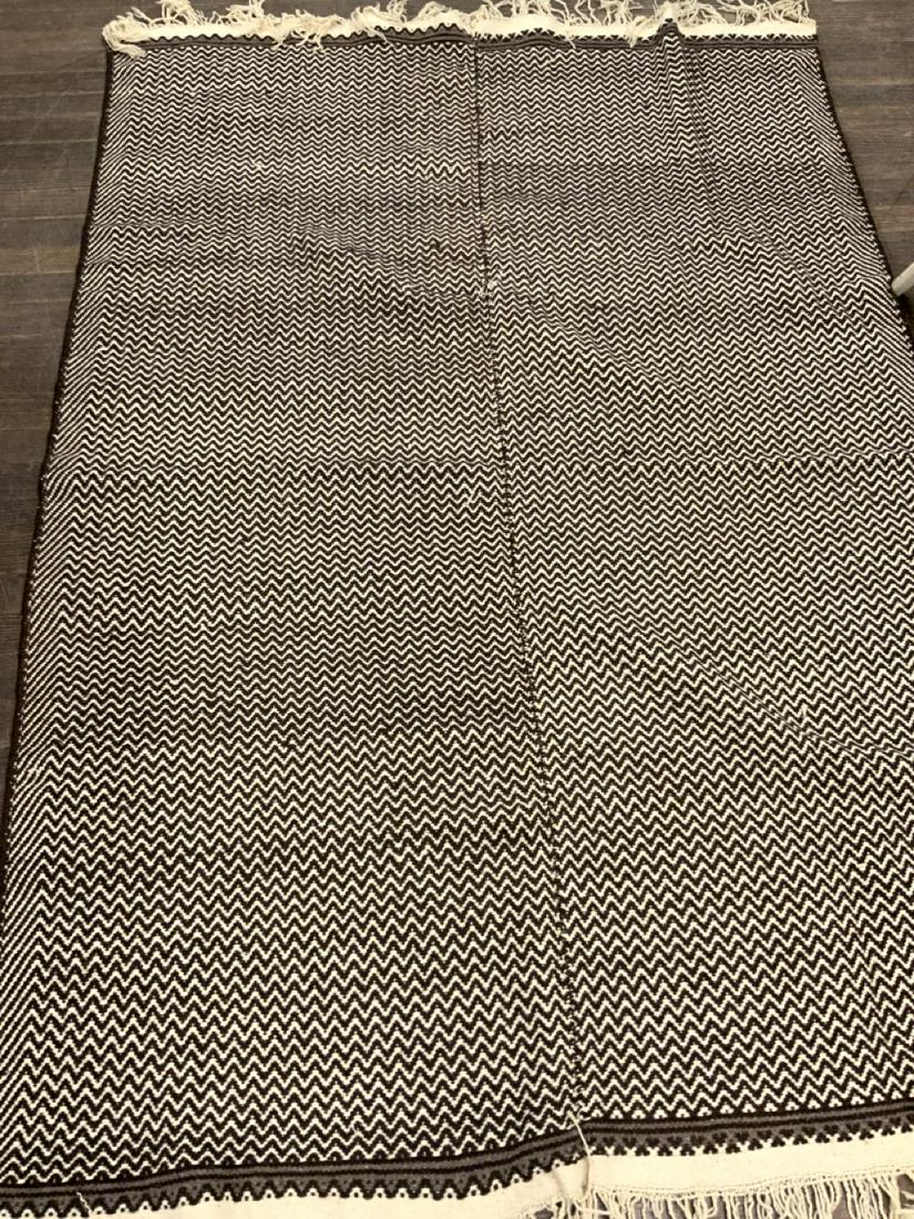 American Indian "Chevron" Wool Blanket (1 of 4)