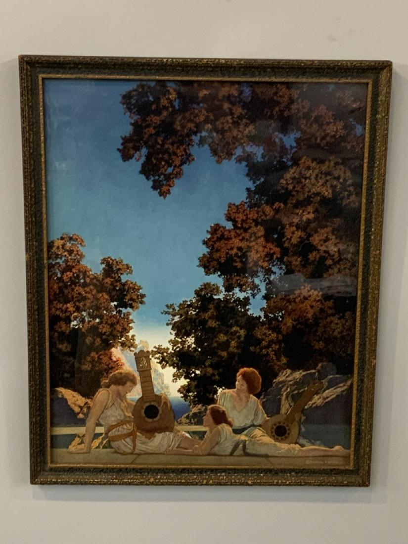 Maxfield Parrish Print The Lute Players (1 of 5)