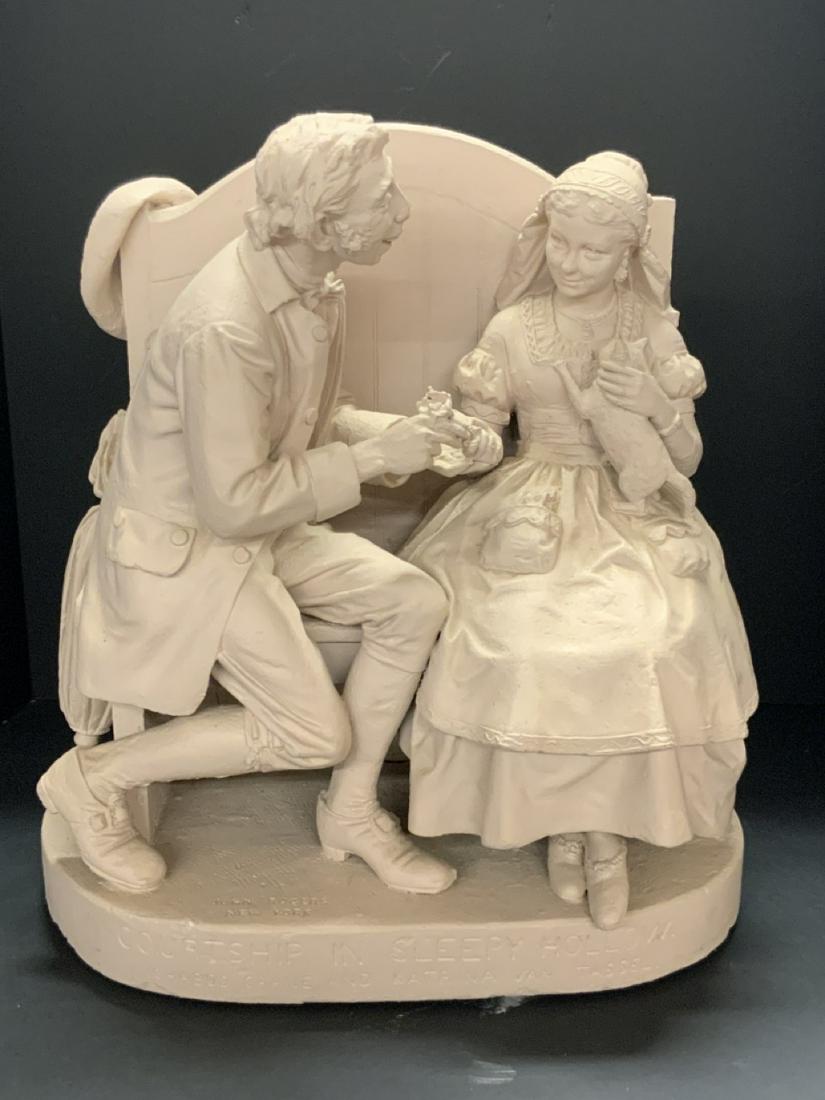 John Rodgers Group “Courtship In Sleepy Hollow”: John Rodgers Group "Courtship In Sleepy Hollow"Dimensions: 20”x 15” x 10”
