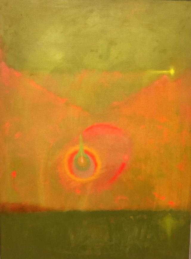 Martin Friedman (1896-1980) Oil on Canvas, Triad: Martin Friedman Hungarian, Provincetown, Mass, Brooklyn b.1896- d.1980).Titled: Triad.Medium: Oil on canvas Signed.Dimensions: 40 1/2" X 30 1/2" Provenance: Estate Of Arnold Friedman by descent. 