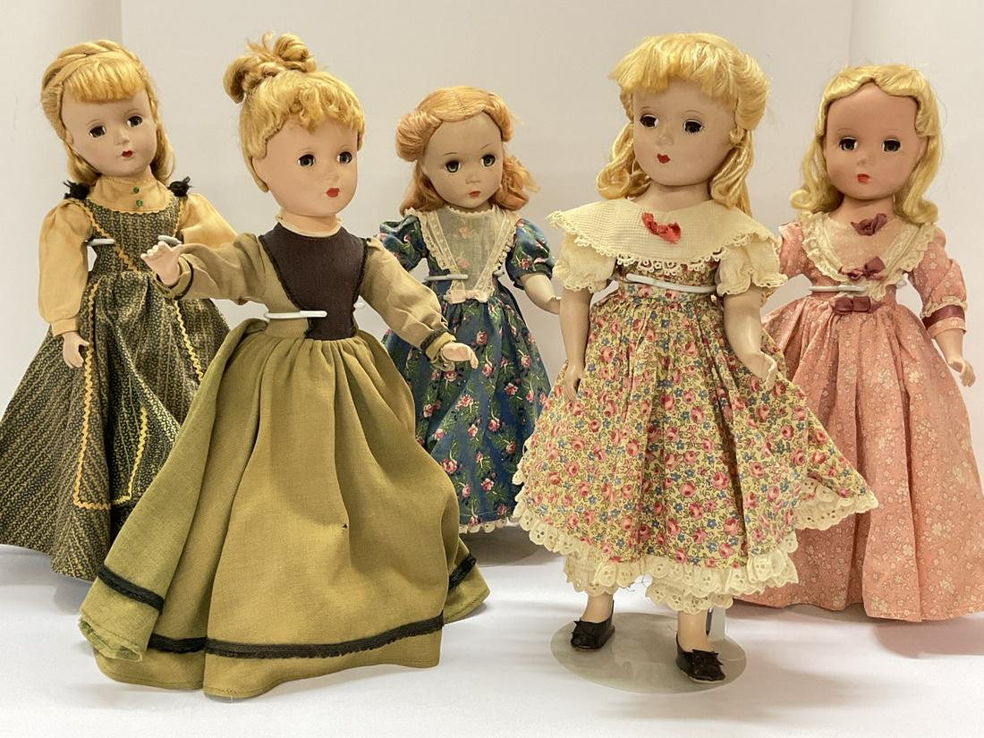 Five (5) 14” Madame Alexander Little Women Dolls (1 of 6)
