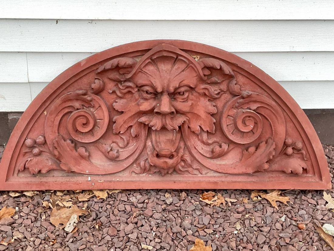Architectural Terracotta Frieze w/ North Wind Face, New York City (1 of 6)