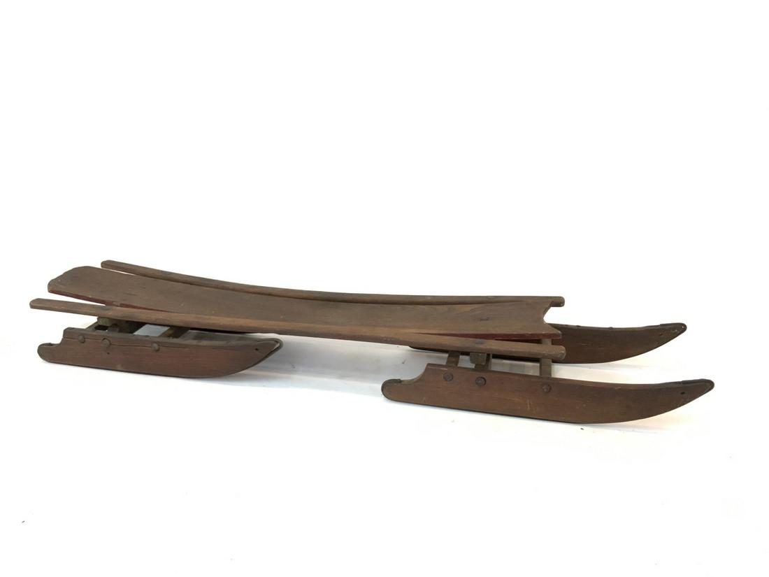 Antique Primitive Snow Sled (1 of 6)