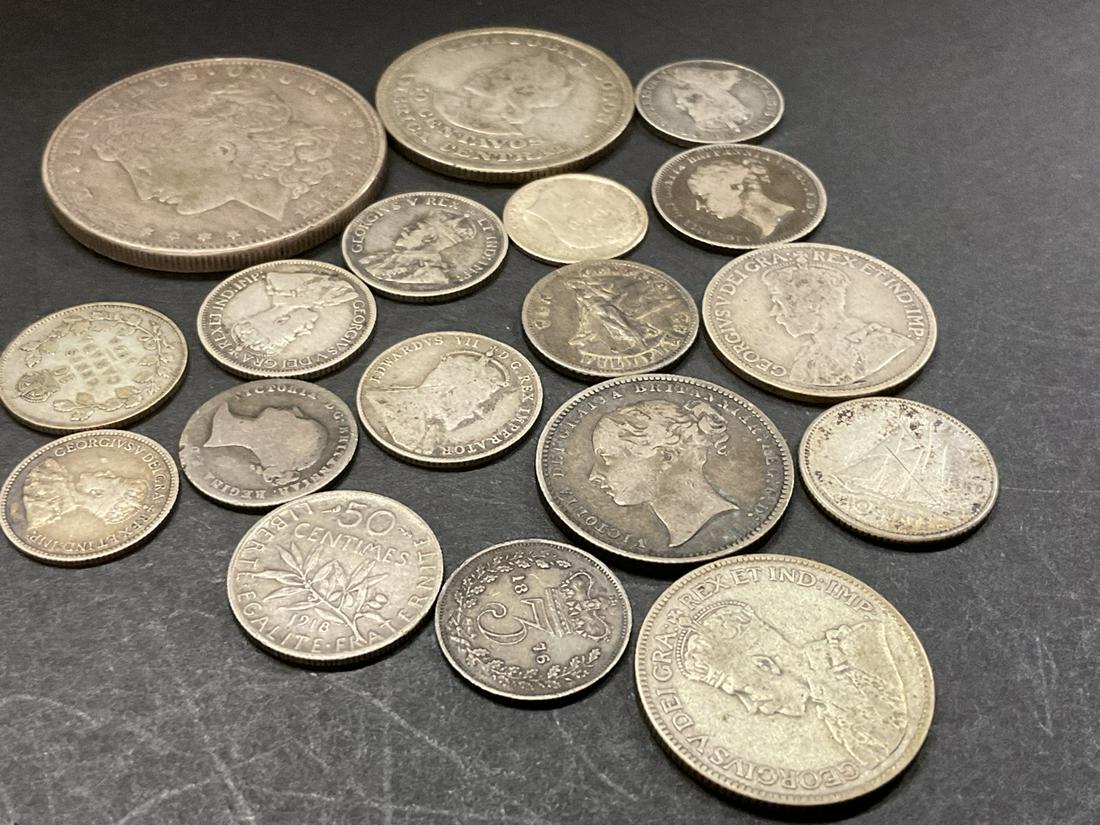 Estate Compiled Silver World Coins (1 of 3)