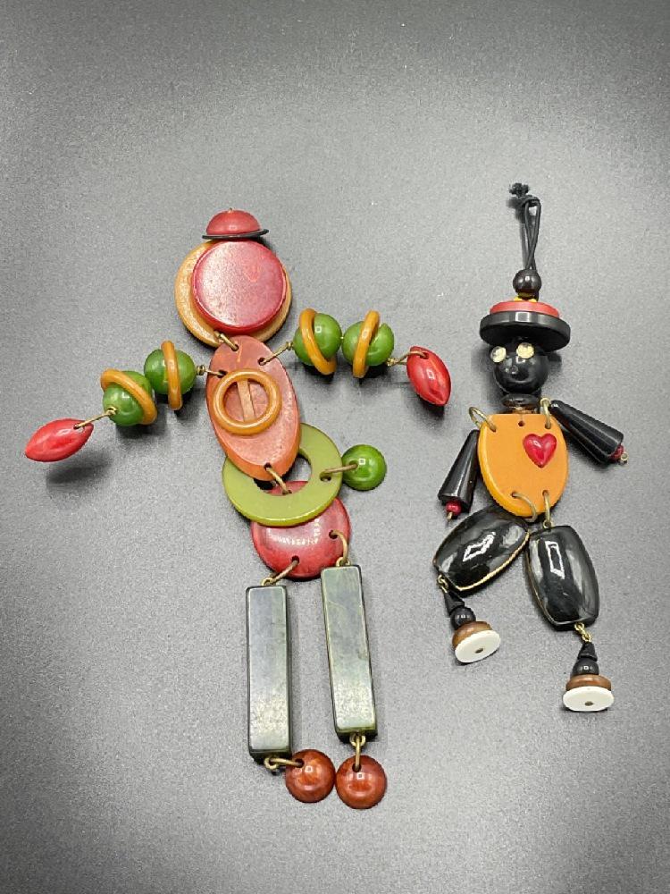 Two (2) Bakelite Dangle Toys (1 of 5)