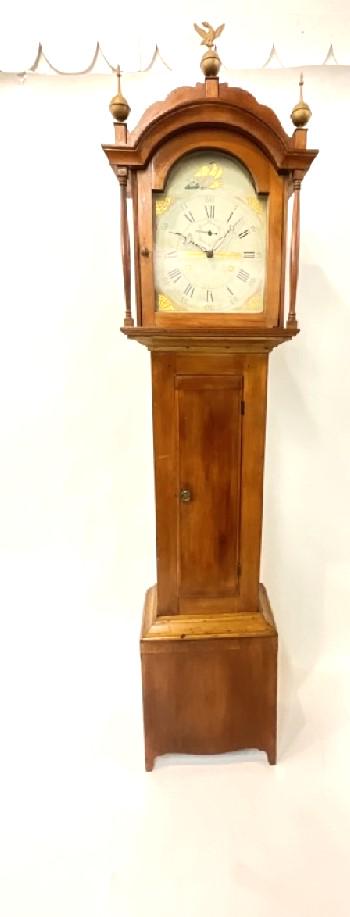 R. Whiting Winchester CT American Tall Case Clock 19th C. (1 of 10)