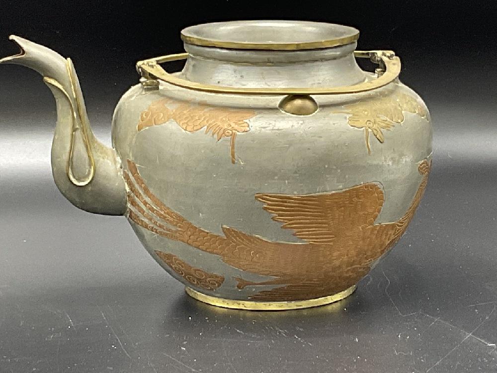 Chinese Pewter Teapot (1 of 5)