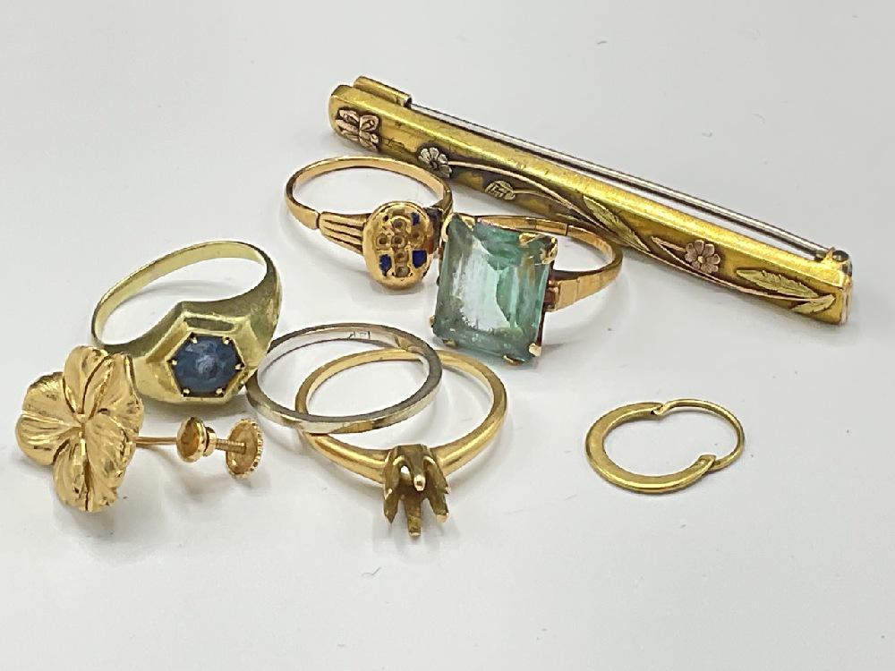 Estate Compiled Antique Gold Jewelry (1 of 2)